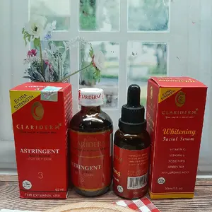 Paket Hemat [ Toner Clariderm ori & Serum Clariderm ]
