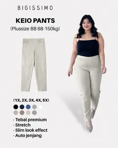 Bigissimo - Keio Bawahan Fit Casual Stretch Comfy Panjang  Bigsize Jumbo