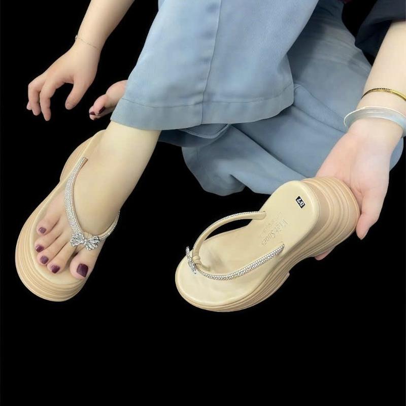  dép bánh mì quai kẹp xoàn 7 phân mẩu mới quá đẹp 