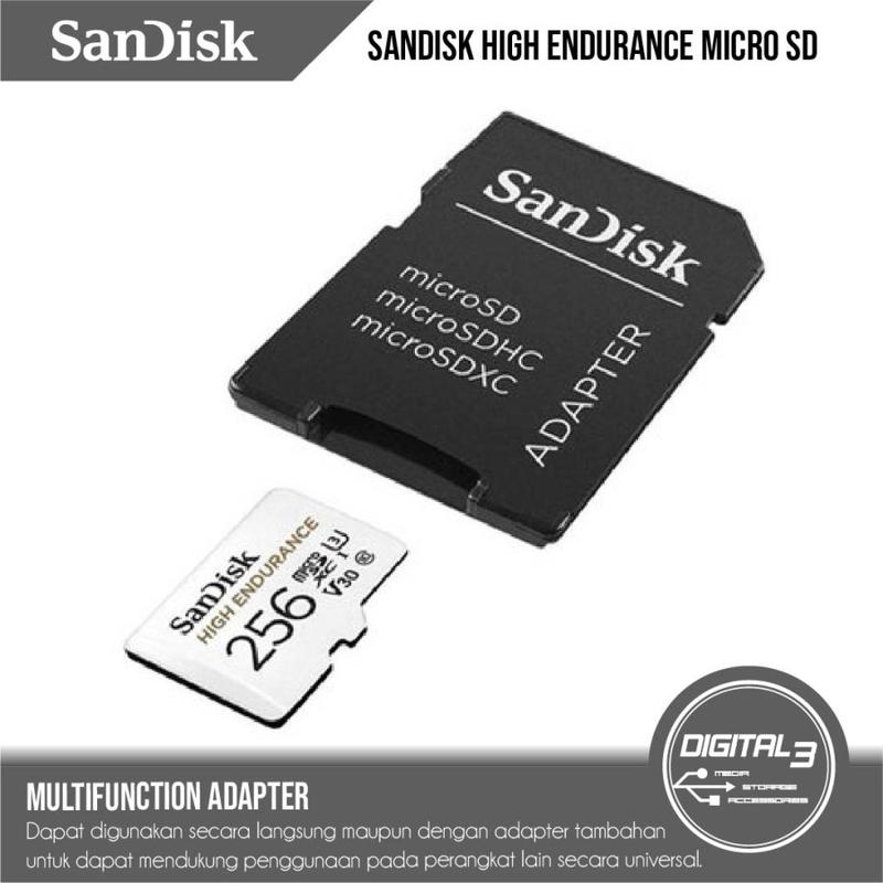 Sandisk High Endurance Micro SD Memory Card CCTV 32GB 64GB 128GB 256GB 4