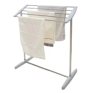 JEMURAN HANDUK BERDIRI CH 15 CH25 JEMURAN HANDUK PAKAIAN STAINLESS STEEL MULTIFUNGSI KUAT