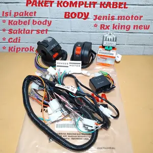 paket pengapian kelistrikan yamaha Rx king  kabel body cdi unit saklar holder kiri kanan kiprok regulator