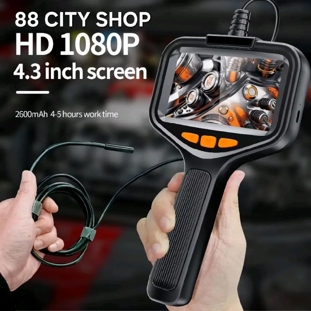 Alat Inspeksi Kamera Borescope Endoscope Camera Waterproof Rigid Cable