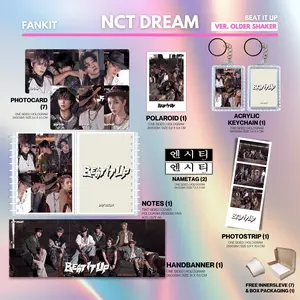 HOLOGRAM FANKIT NCT DREAM BEAT IT UP 14 ITEM KPOP UNOFFICIAL MARK RENJUN JAEMIN CHENLE JISUNG CHENLE