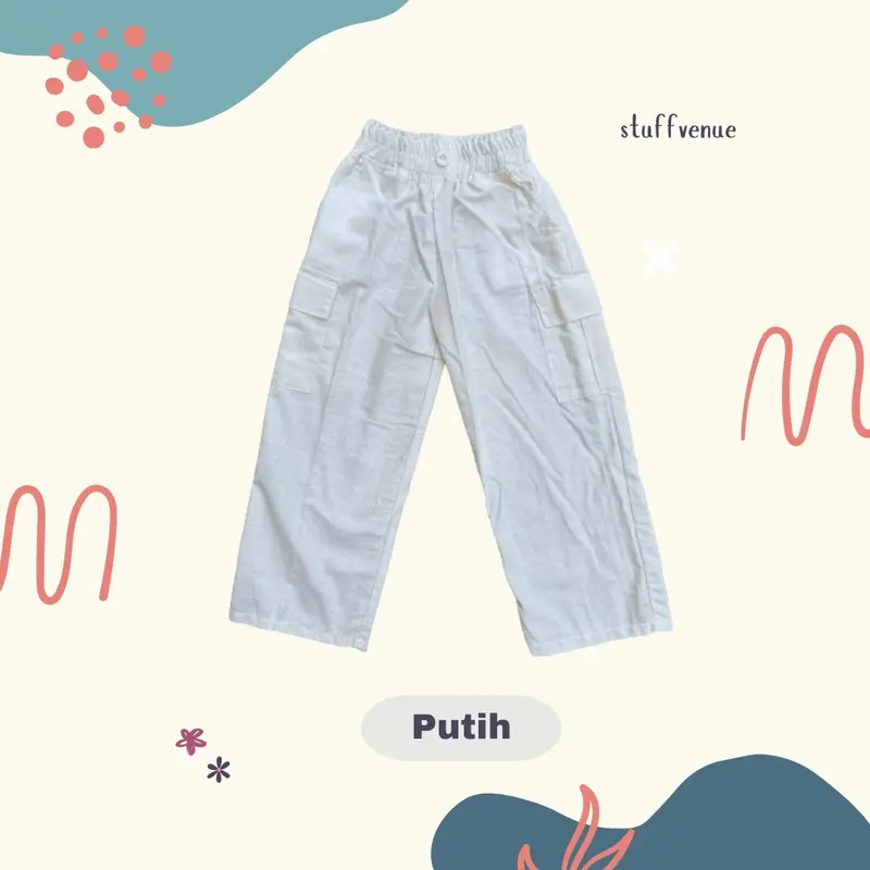 Celana Cargo Anak Perempuan Fashion - Harga 30rb an 2