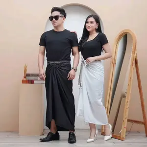 Sarung Lilit Srikandi Muslim Dewasa Tenun Asli Jepara