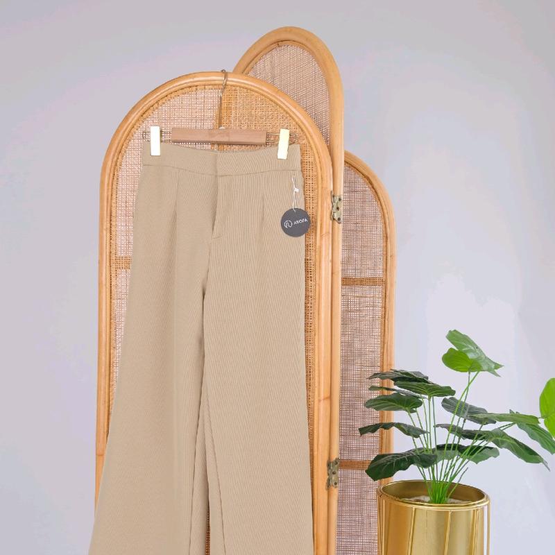 Asofa Rena Celana Kulot Knit Formal Looks 2