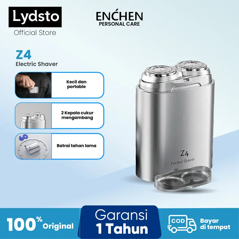 Lydsto x Enchen Z4 Pop-up Shaver Mini Travel Alat Cukur Elektrik Pencukur Jenggot Waterproof Portable 0