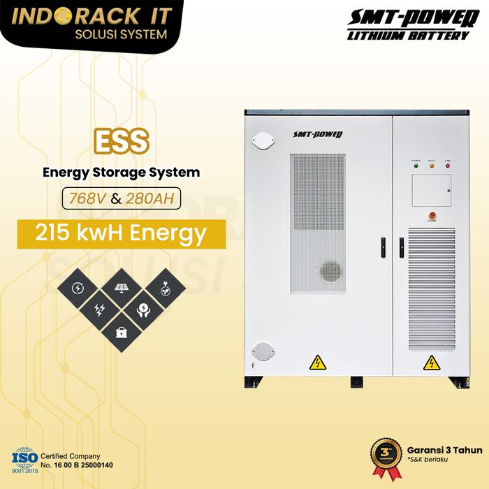 Promo Smt Power Lithium Battery LifePO4 ESS 100kw energy storage system ...