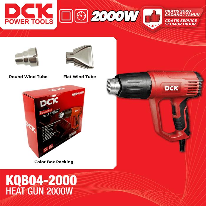 Gambar DCK KQB04-2000 Mesin Pemanas / Heat Gun 2000W dari Drill&Co Kota Administrasi Jakarta Barat Tokopedia