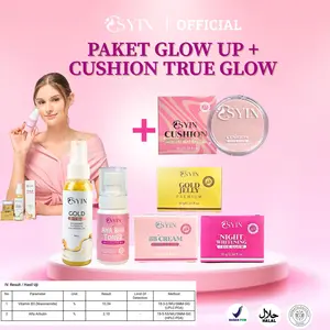 Osyin Glow PAKET GLOW UP + CUSHION TRUE GLOW 10gr