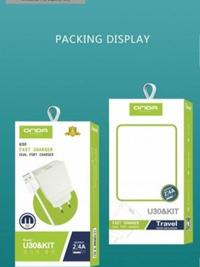 Gambar ONDA U30 Charger Set Kabel Iphone Micro Type C Dan Adaptor 2.4 Ampere dari DistriButor Home Living Kota Administrasi Jakarta Barat 2 Tokopedia