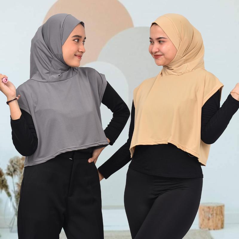 Product Introduction of Yrich - Hijab Rompi Sporty Instan Crop Jersey Premium | Rompi Hijab Olahraga Wanita | Vest Rompi Sport 18