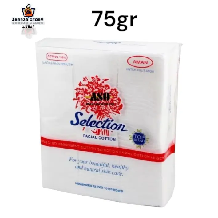 Kapas Selection 75gr  Facial Cotton Wajah