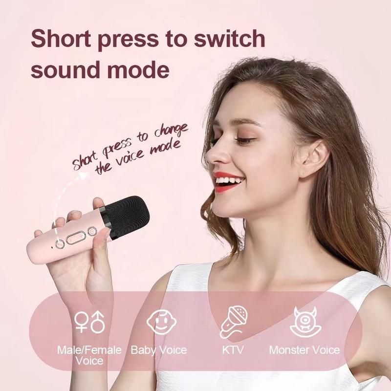 Product Introduction of MINI KARAOKE BLUETOOTH SPEAKER【COD】K12 [SPEAKER LAMPU  + MIC ],  K1 [SPEAKER + MIC ] ,K52 [SPEAKER LAMPU 360 +MIC] 8