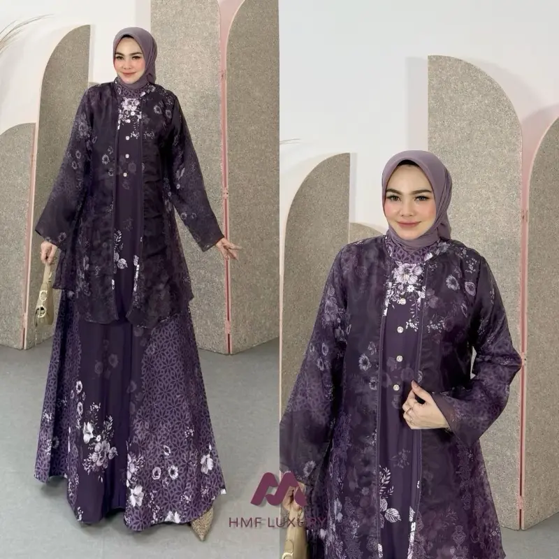 ANAYA DRESS BU HMF LUXURY  SIAP KIRIM