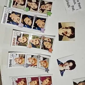 Photostrip Mini Cortis Fanmade warna warni | Fotostrip hiasan case