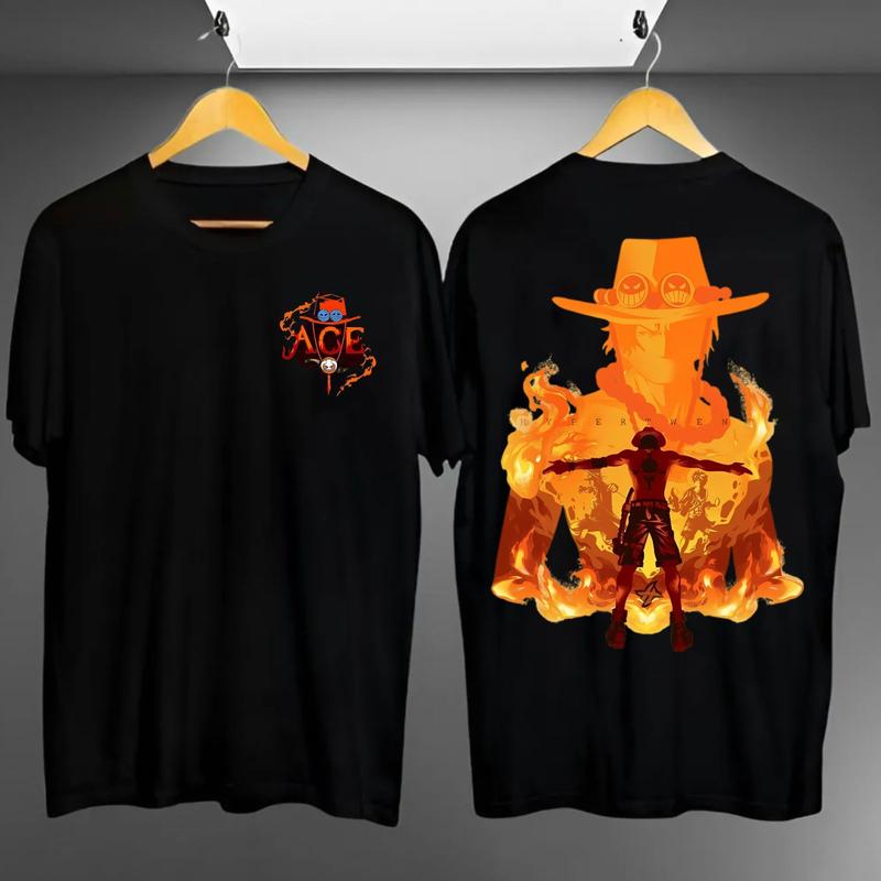 Product Introduction of Kaos Distro Motif Luffy Punch Sablon Digital Printing Unisex Lengan Pendek - Keren, Dewasa, Panjang, Pria, Oblong, Katun 33