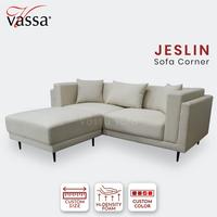 Gambar Sofa SUdut Jeslin Sofa Corner Sofa L Minimalis By Vassa dari Vassa Sofa & Home Kab. Bogor 4 Tokopedia