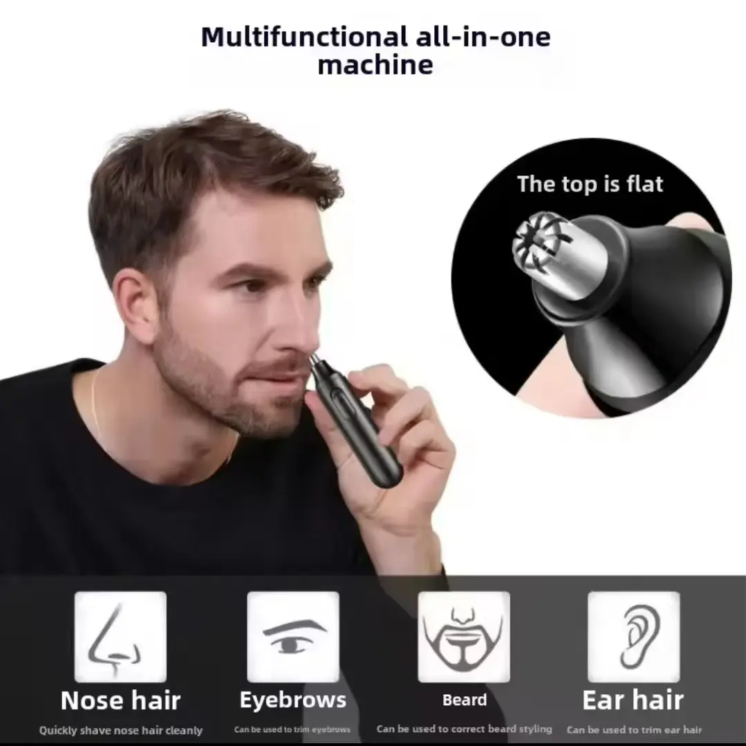 Sining Recommended Electric Nasal Hair Trimmer Men's Nose Cleaning Charging God Tool Women's Nose Hair Removal Ear Cleaner