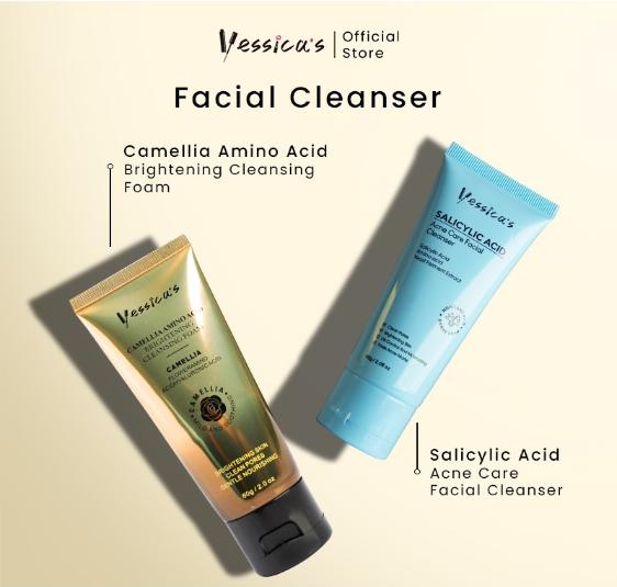 Yessica's Mini Face Wash Cleanser 60gr - For Acne & Brightening - Jerawat dan Mencerahkan 0