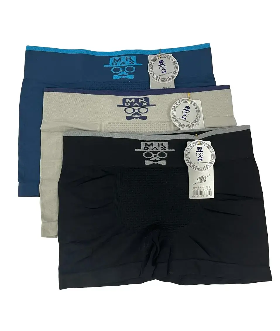 ISI 3PCS-CELANA DALAM PRIA MODEL BOXER TERBARU-CD LAKI LAKI DEWASA-SIZE M-L-XL-XXL katun rajut,adem,lembut,elastis Remaja Cowok Karet Kotak Pendek
