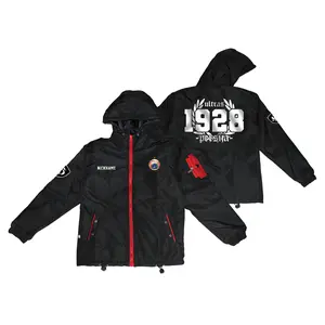 Jaket Bola Ultras Persija 1928 Jaket Anak  Parasut Semi Waterproof Tebal Free Nama Bisa Custom Logo