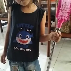 Sikat WC bulat kamar mandi gagang stainless kokoh