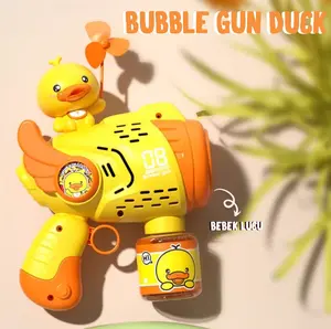 (BISA COD) Bubble Gun Machine Animal Duck Rabbit Gelembung Balon
