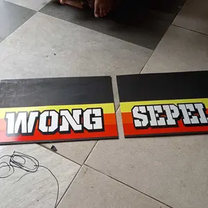 KARPET LUMPUR VARIASI MOBIL PICK-UP UNTUK DEPAN DAN TRUK YANG SUDAH MEMAKAI SLEBOR TAMBAHAN