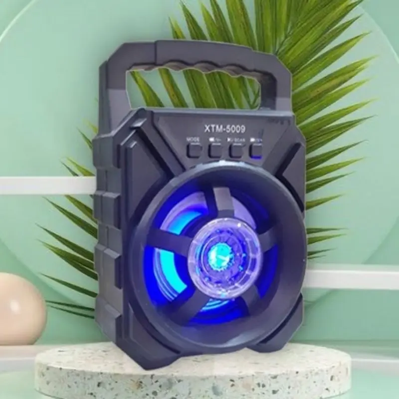 Speaker Bluetooth Xtm 5009 Free Mic Karaoke Radio Fm/Speaker Portable Mini Bluetooth 3