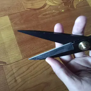 JLD Gunting Jahit Kain Profesional Baja Mangan Galvanis Premium Hitam 8"/9"/10"/11" Tailor Scissor - Alat