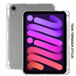 CASE SESUAI UNTUK IPAD MINI 6 / MINI 7 SOFTCASE ANTICRACK SHOCKPROOF ULTRATHIN BUMPER SLOT PEN READY