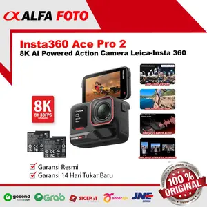 Insta360 Ace Pro 2 8K AI Powered Action Camera Leica Insta 360 Action Cam - Dual Battery