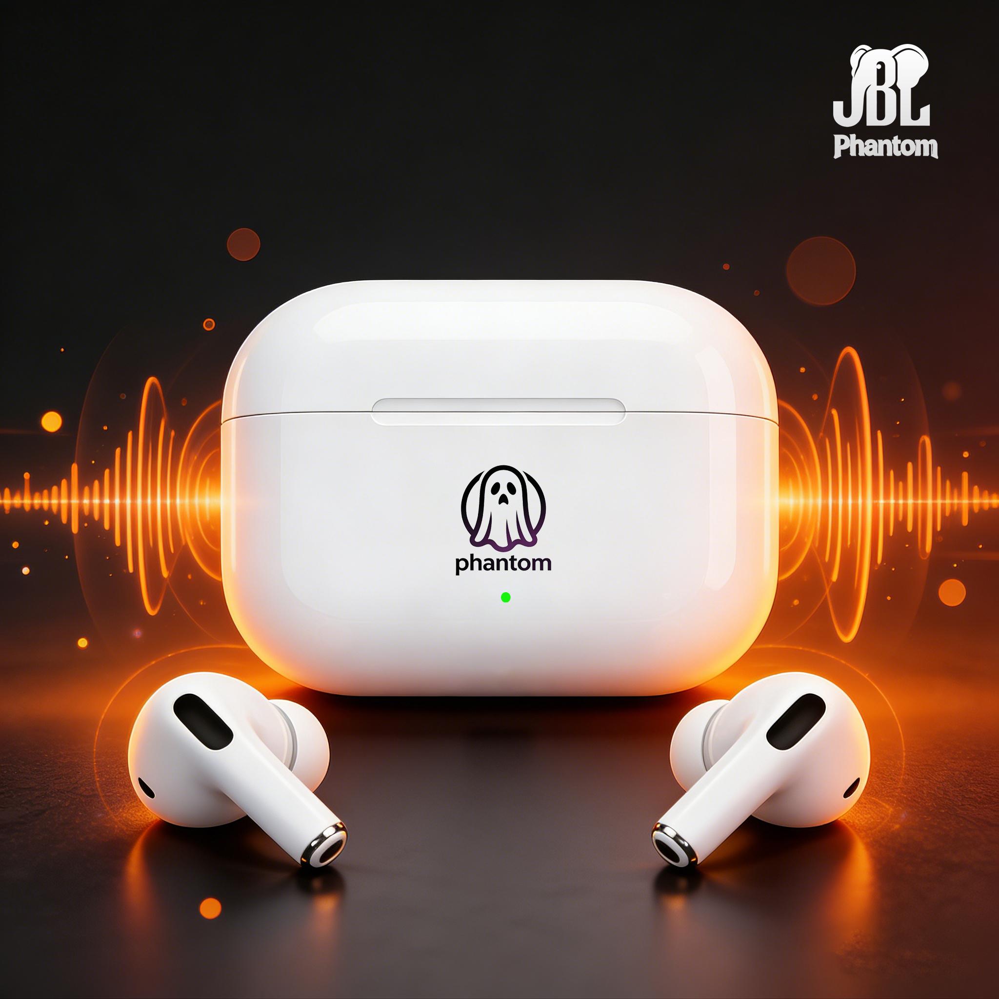 NEW 2026 EMBEDRONE-PHANTOM KH-33 Earphone Bluetooth Nirkabel True Wireless, Anti Air Dalam, Baterai Tahan Lama, TWS, Suara Bass Kuat, Audio Surround 3D,  Gaming Kompetitif, Mendukung Panggilan, Musik, Olahraga, Earphone Bluetooth Nirkabel