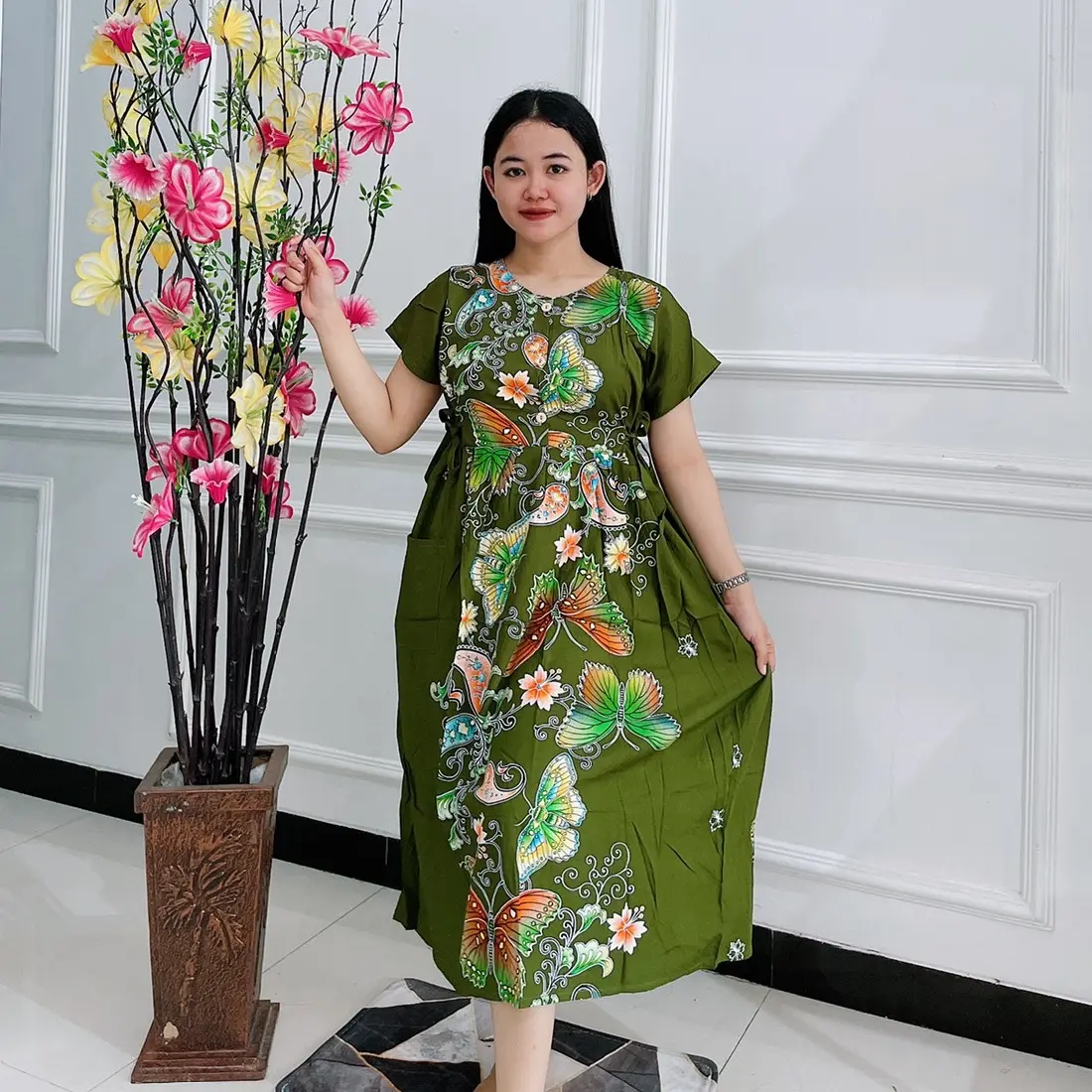 KUB DS47 Daster Kekinian viral Polka Dot