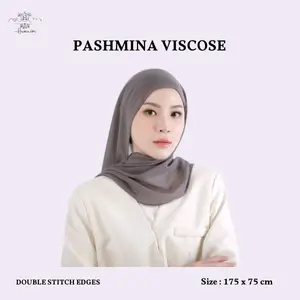 Pashmina Viscosee Arabian Voile  – Pashmina Viral Kekinian + Metal Logo Eksklusif!