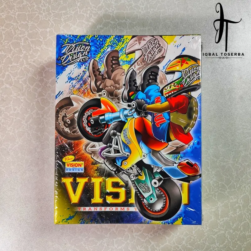 BUKU TULIS VISION 58 LEMBAR SATU PAK ISI 10 PCS / Paper ukuran quarto Stationery 5