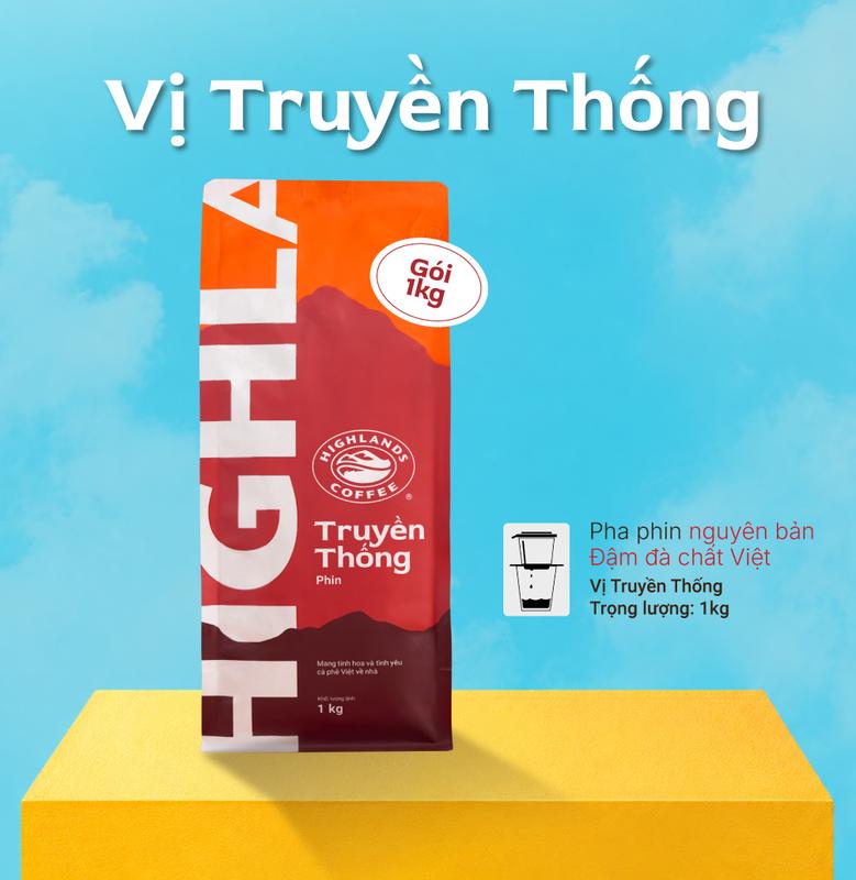 Cà Phê Truyền Thống Highlands Coffee 1kg