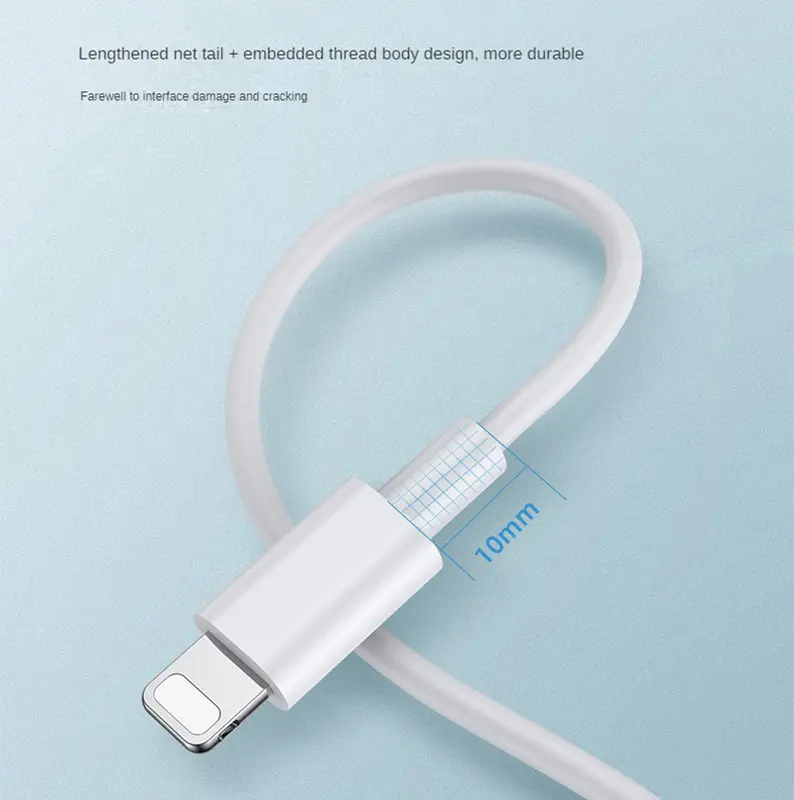 Cáp dữ liệu điện thoại di động, Cáp sạc nhanh PD20W sạc  ip  20w  sạc  nhanh 1
