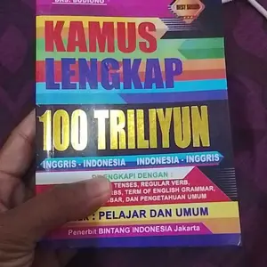 Buku KAMUS asli bahasa INGGRIS INDONESIA lengkap murah