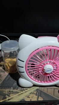 Product Review of Kipas Angin Hello kitty 10 inch Selectron 102H 10"/25cm 2 Kecepatan Berstandard SNI - Bergaransi from C**n 0