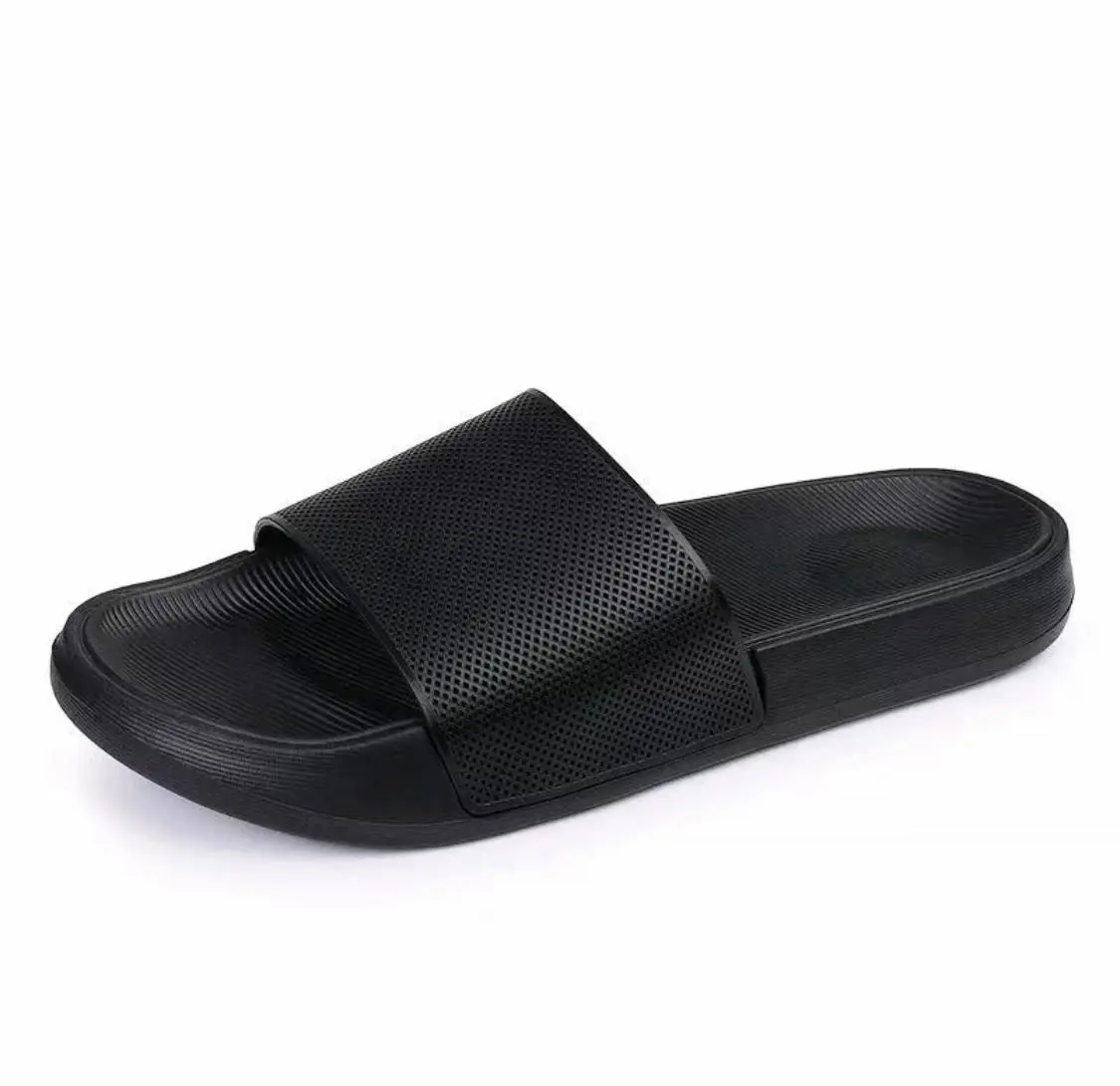 Sandal Slop Polos Pria Wanita Empuk Anti Slip Sandal Trendy High Quality Sendal Selop Casual Distro Original Lentur Ringan Tahan Air