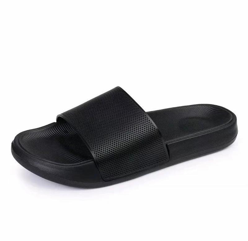 Sandal Slop Polos Pria Wanita Empuk Anti Slip Sandal Trendy High Quality Sendal Selop Casual Distro Original Lentur Ringan Tahan Air 0