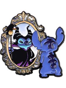 Pins y distintivos de personajes de dibujos animados únicos, broches de aleación de zinc, accesorios de moda unisex, regalo perfecto para cumpleaños, para todas las estaciones