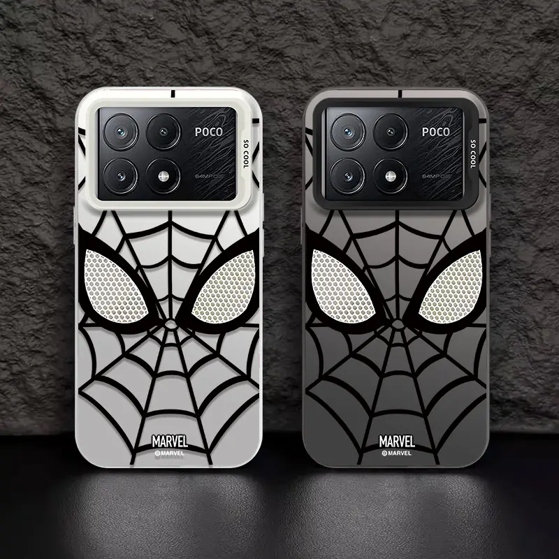Casing Hp Hardcase Spiderman For Redmi K70E POCO X6PRO(5G） Marvel Case Glossy 0