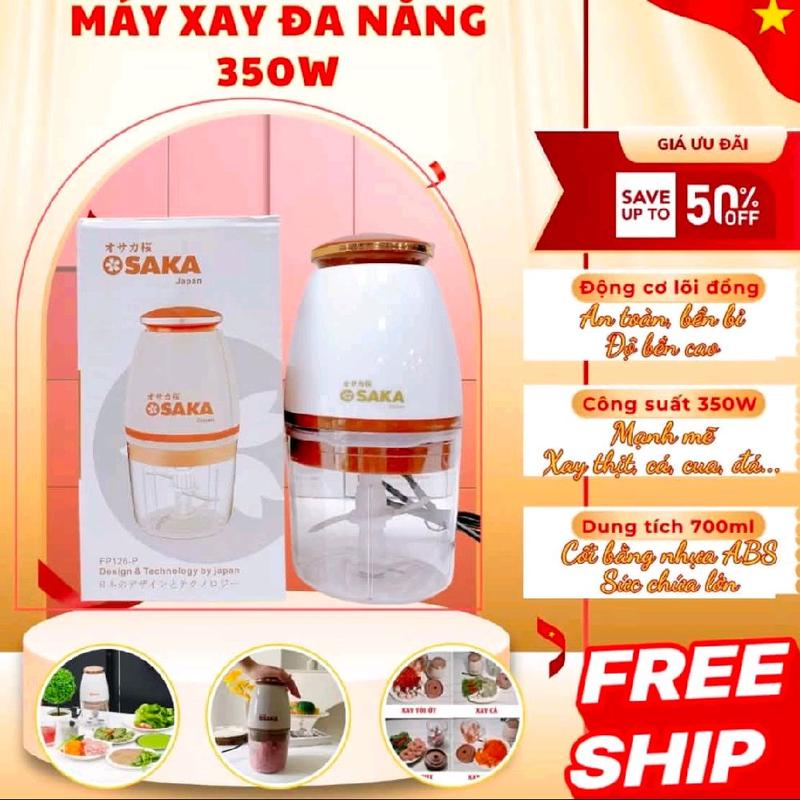 MX3- Máy Xay Osaka Nắp Đồng Chia Vạch- Xay Sinh Tố Đa Năng Công Suất 350W