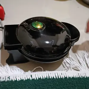Waffle Mini Mesin Pembuat - Cetakan Pancake Anti Lengket Electric Maker.