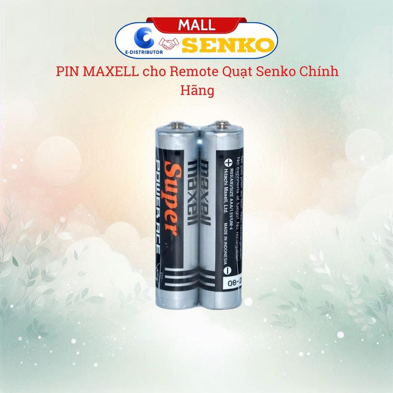Pin dùng cho remote điều khiển quạt Senko - 100%
