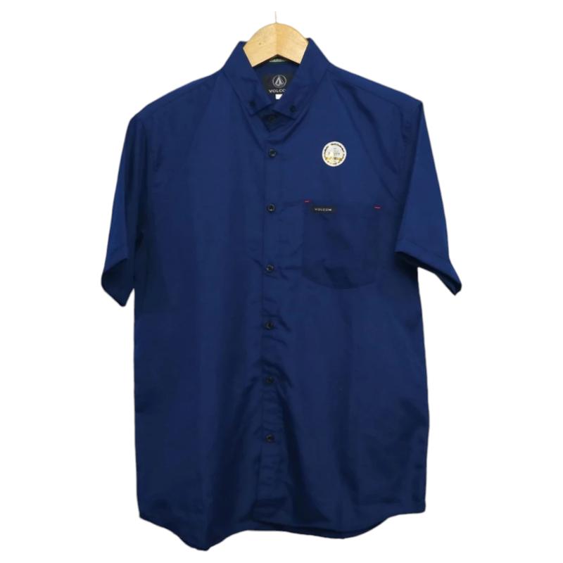 PAKET 2 PCS KEMEJA PRIA POLOS LENGAN PENDEK SLIMFIT KATUN PREMIUM 6